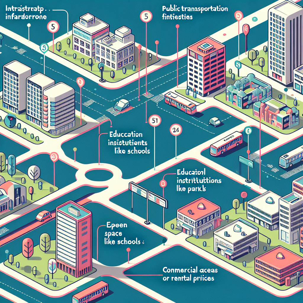 Einfluss der Infrastruktur auf Mietpreise in Leipzig Gohlis Mitte